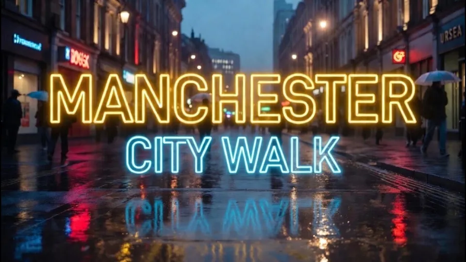 Manchester Rain Walk: Exploring the City's Charm on a Rainy Stroll